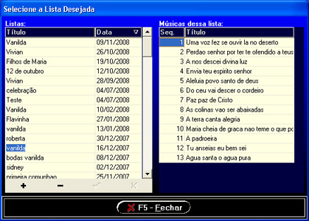 Listas
